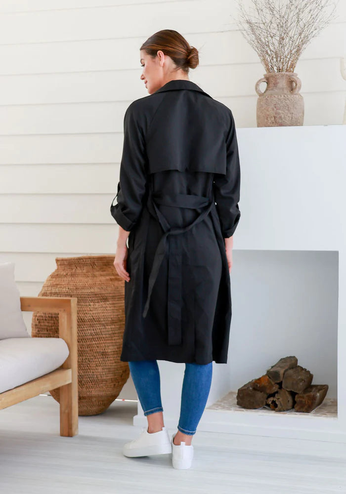Trench Coat - Black