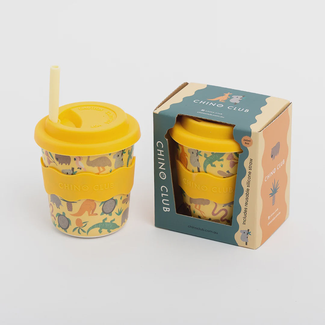 Kids Keep Cup 8oz - Aussie Animals