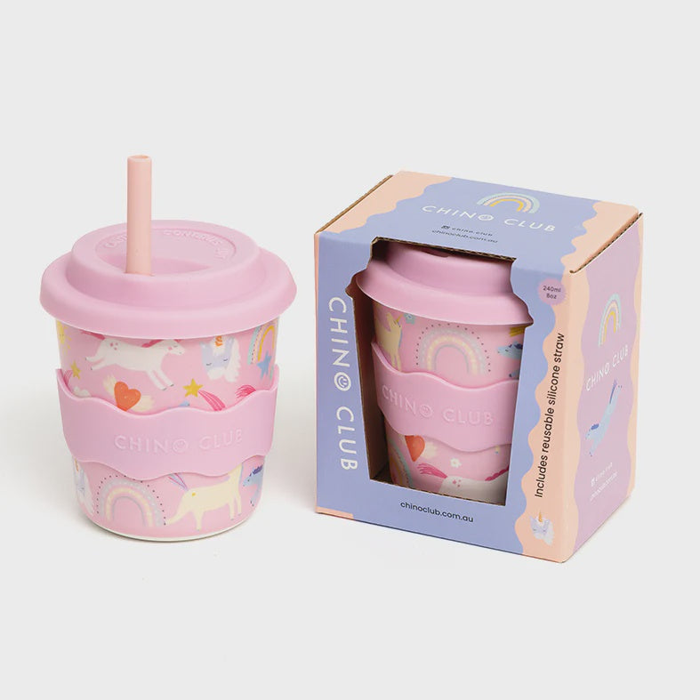 Kids Keep Cup 8oz - Pink Unicorn