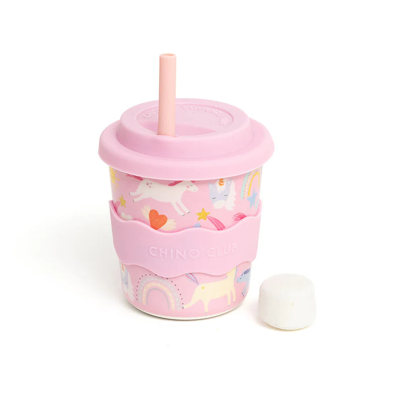 Kids Keep Cup 8oz - Pink Unicorn