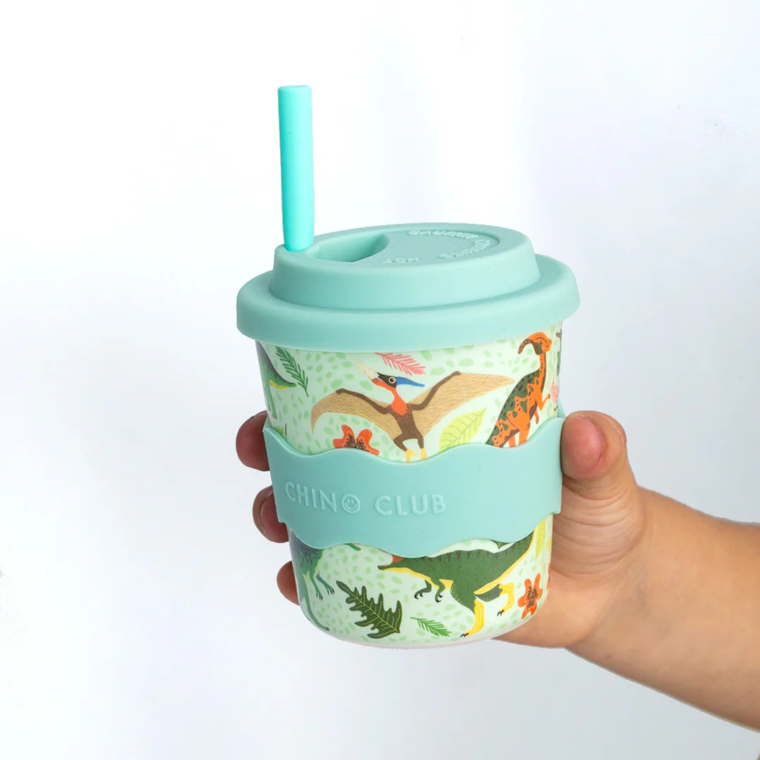Kids Keep Cup 8oz - Green Dino
