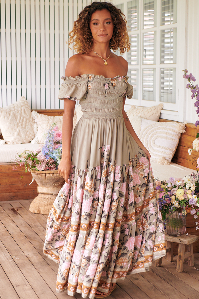 Claudette Dress - Adore Print
