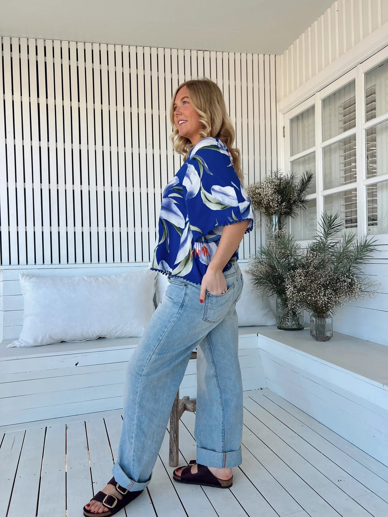 Gabriella Top - Asteria Print