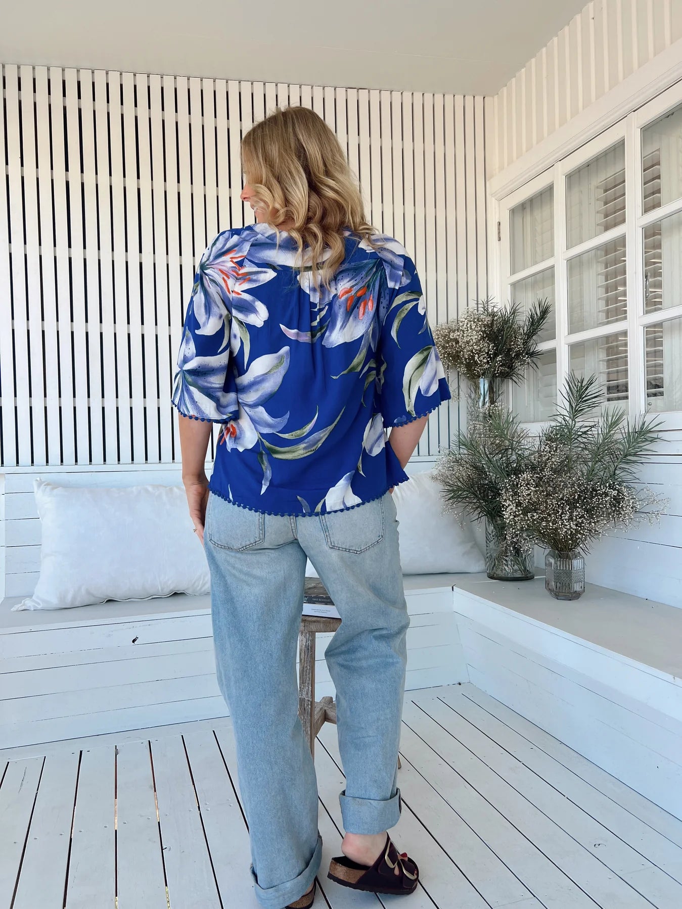 Gabriella Top - Asteria Print