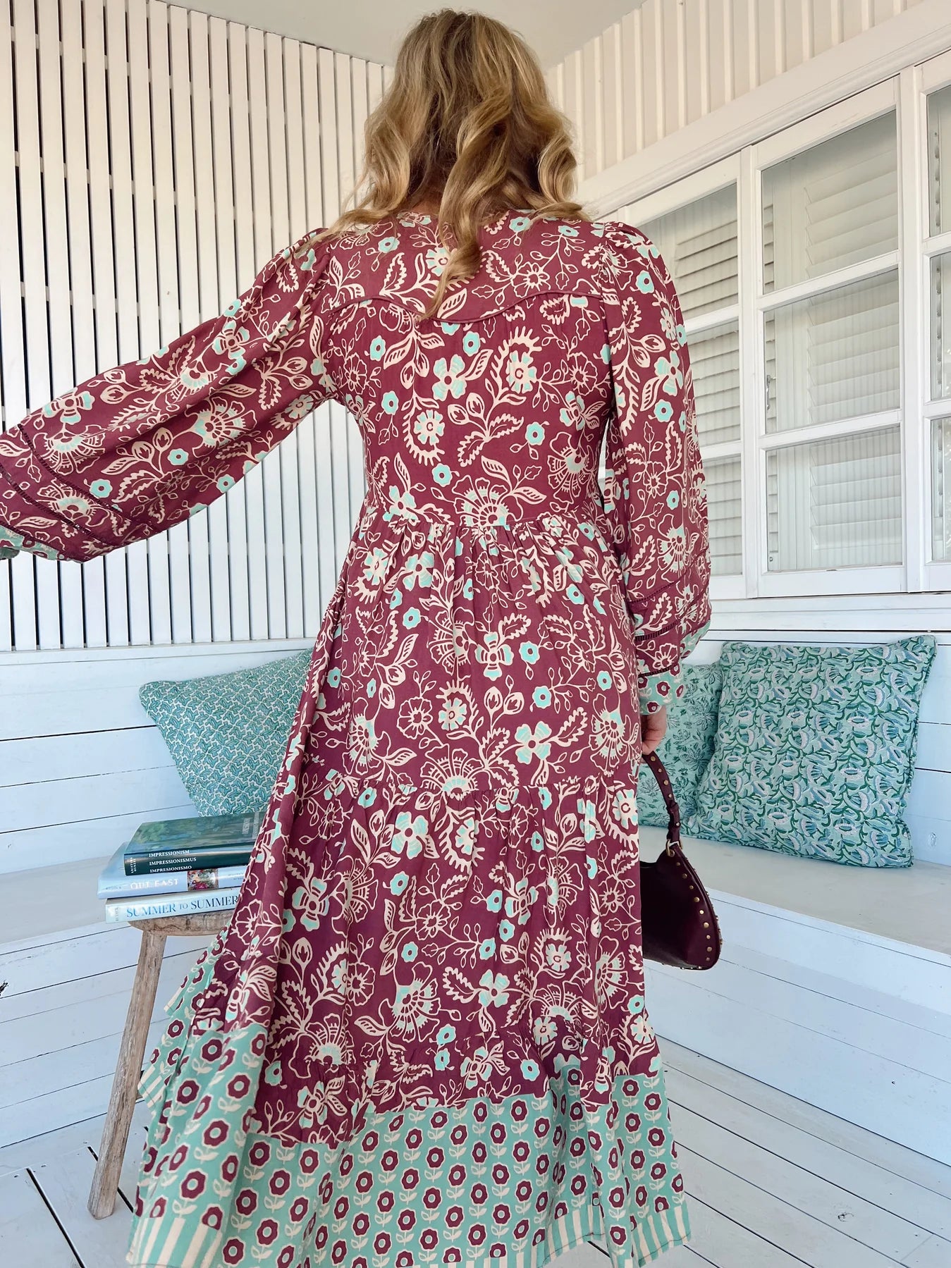 Eve Midi Dress - Athena Print