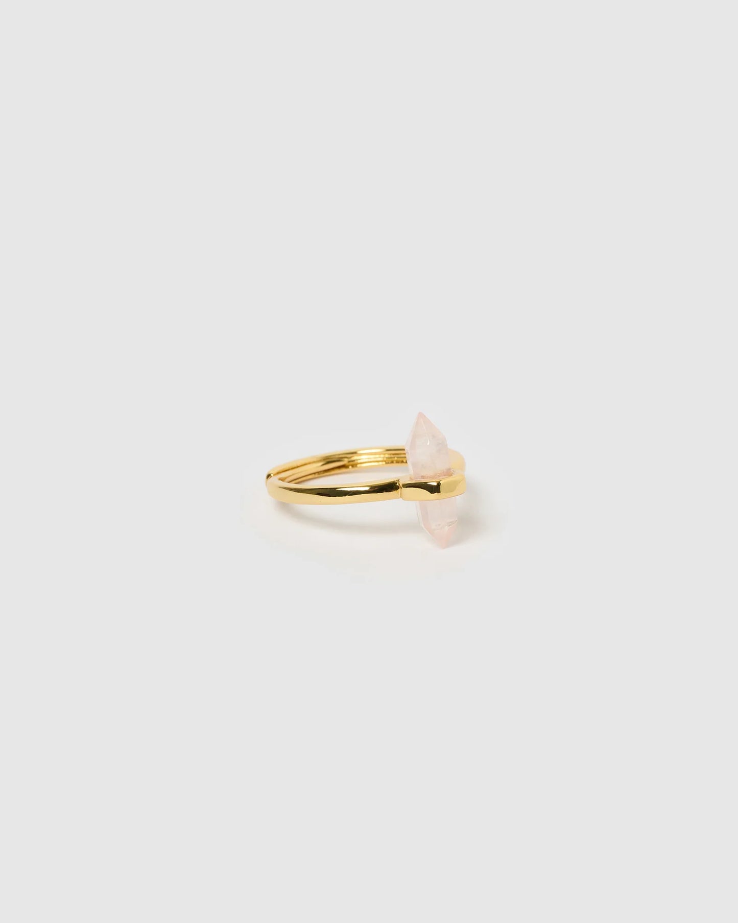 Amy Ring - Rose Quartz
