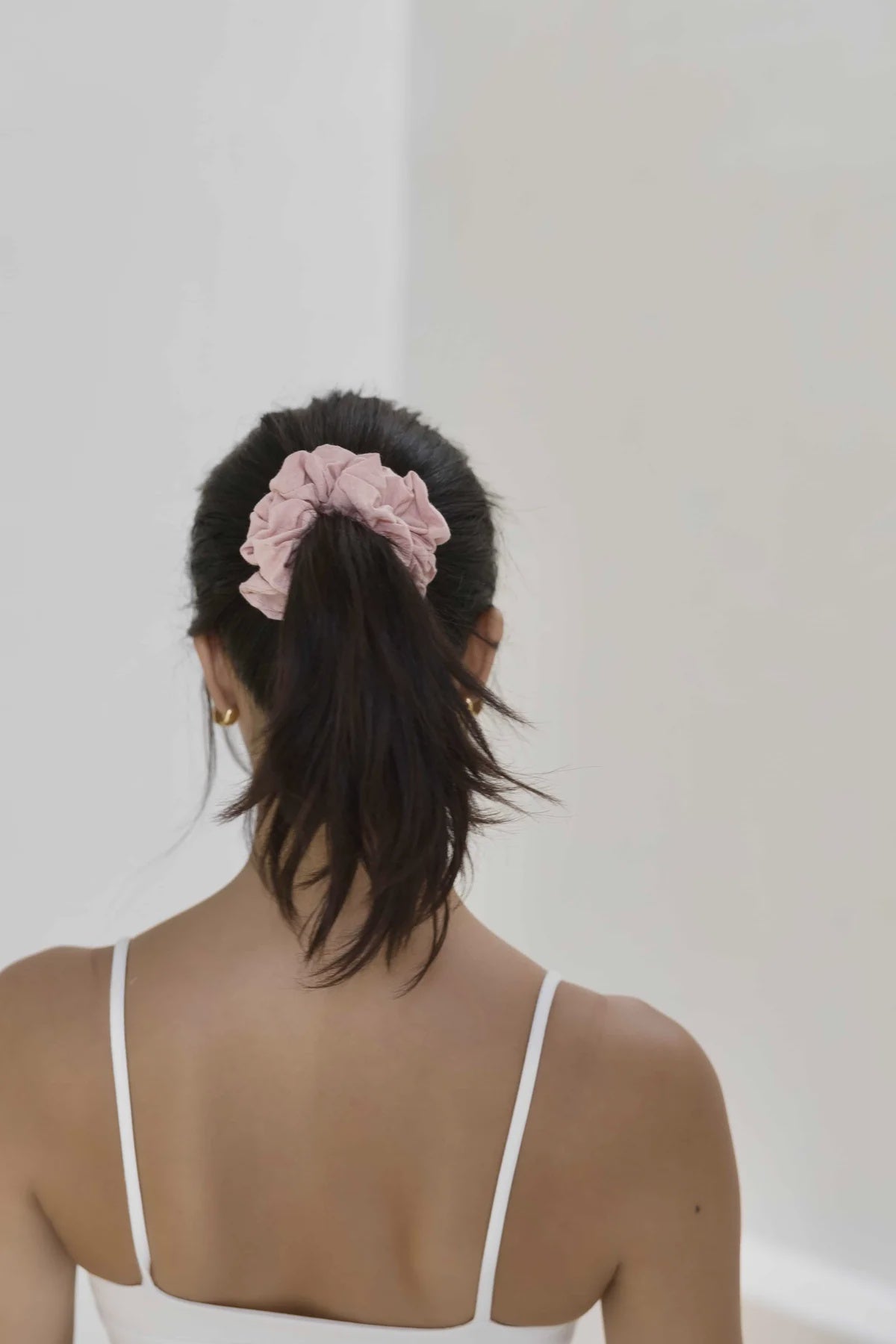 Oversized Scrunchie- Blush