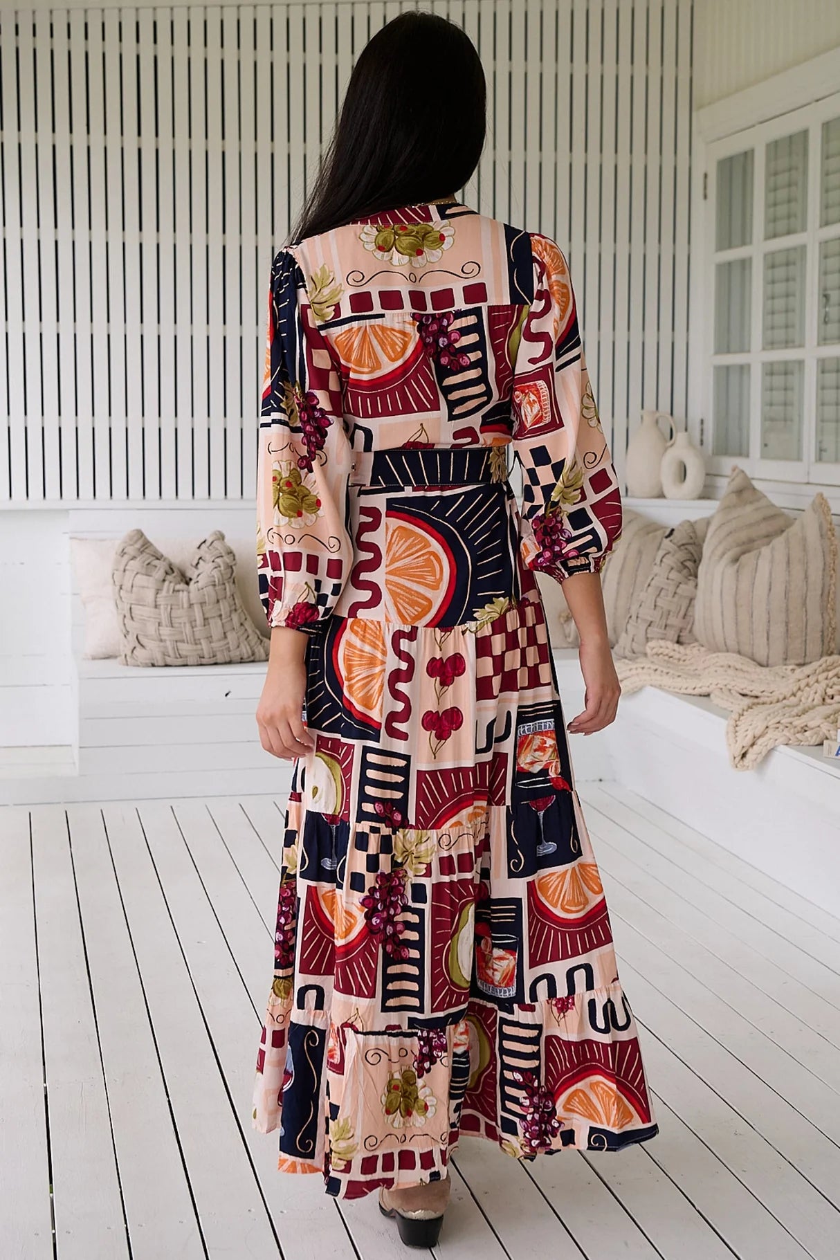 Bonnie Maxi Dress - Barossa Print