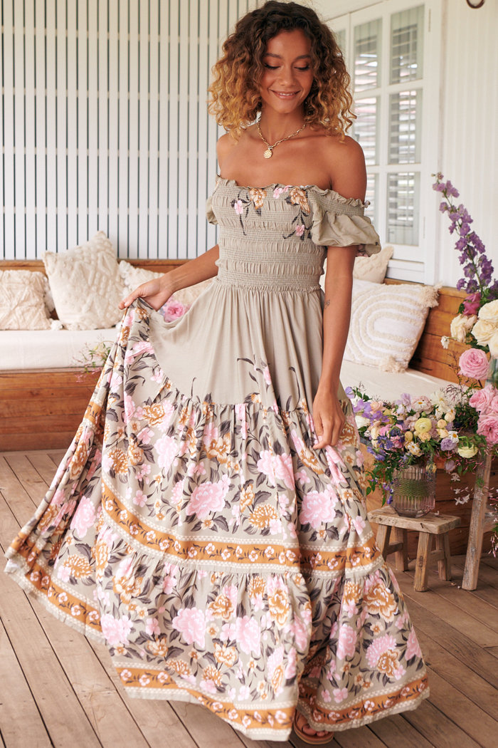 Claudette Dress - Adore Print