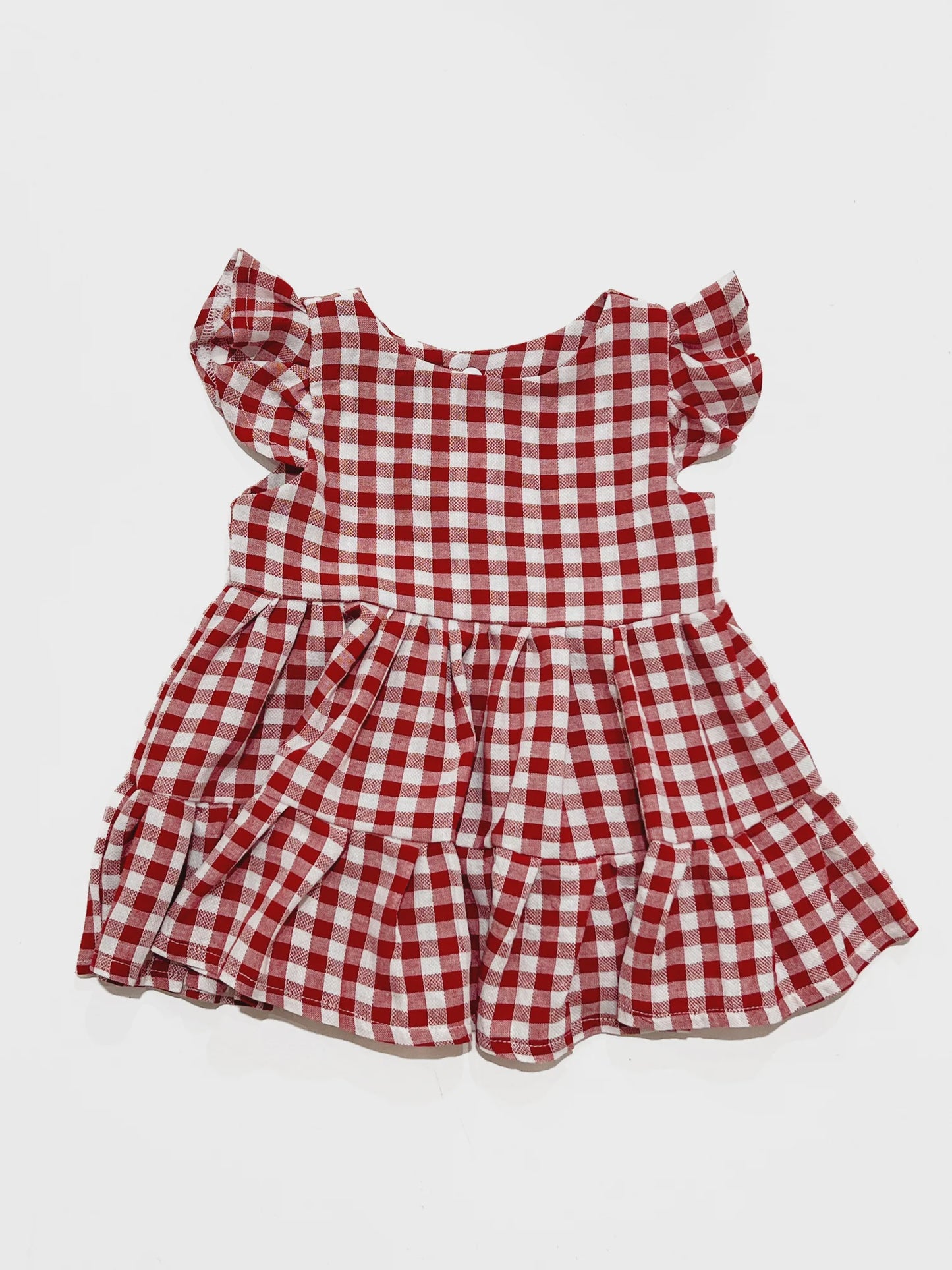 Christmas Twirl Dress - Gingham