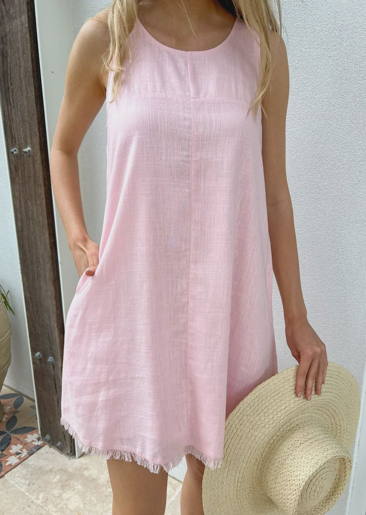 Freya Dress - Light Pink.