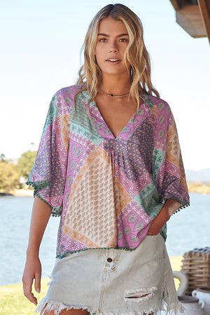 Gabriella Top - Lavender Haze