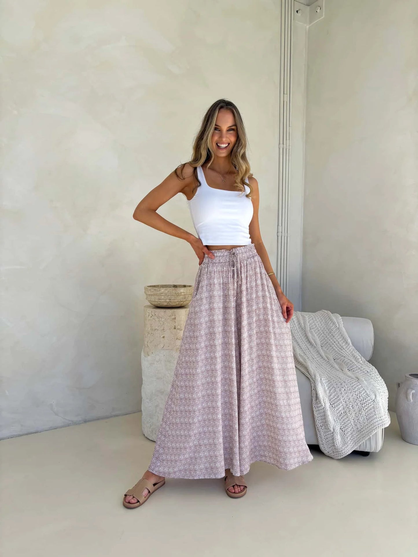 Jessika Pant - Atlas Print