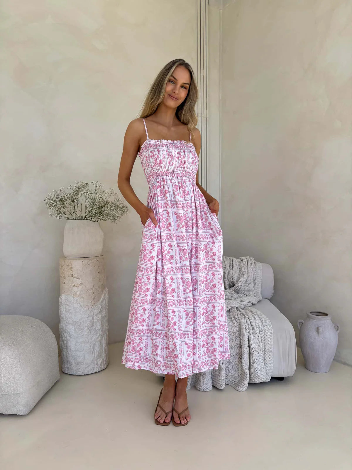 Palm Cove Maxi - Petal & Poise Print
