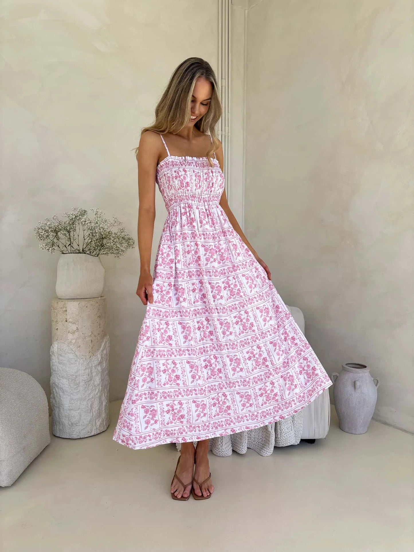 Palm Cove Maxi - Petal & Poise Print