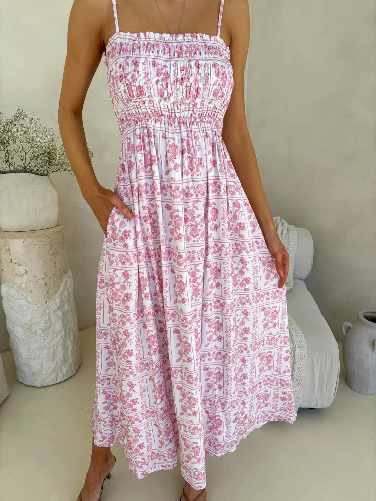 Palm Cove Maxi - Petal & Poise Print