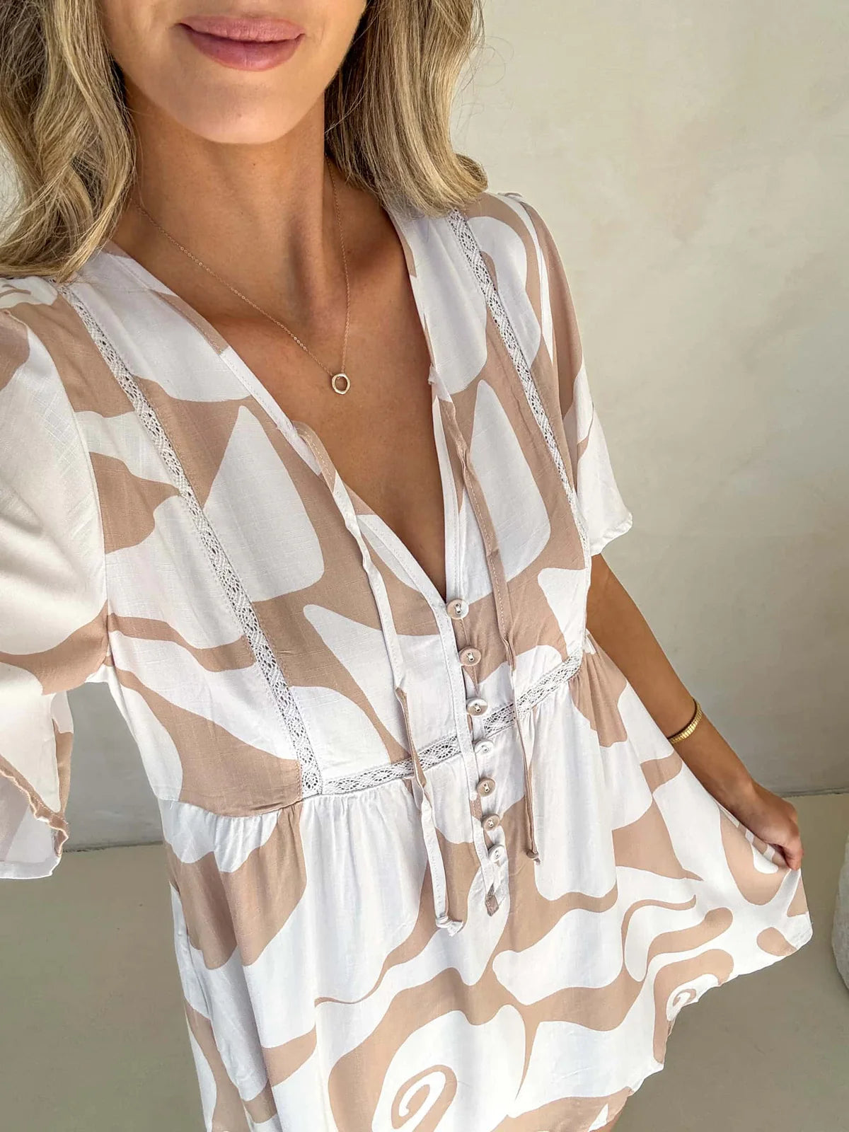 Sienna Dress - Whirl Print