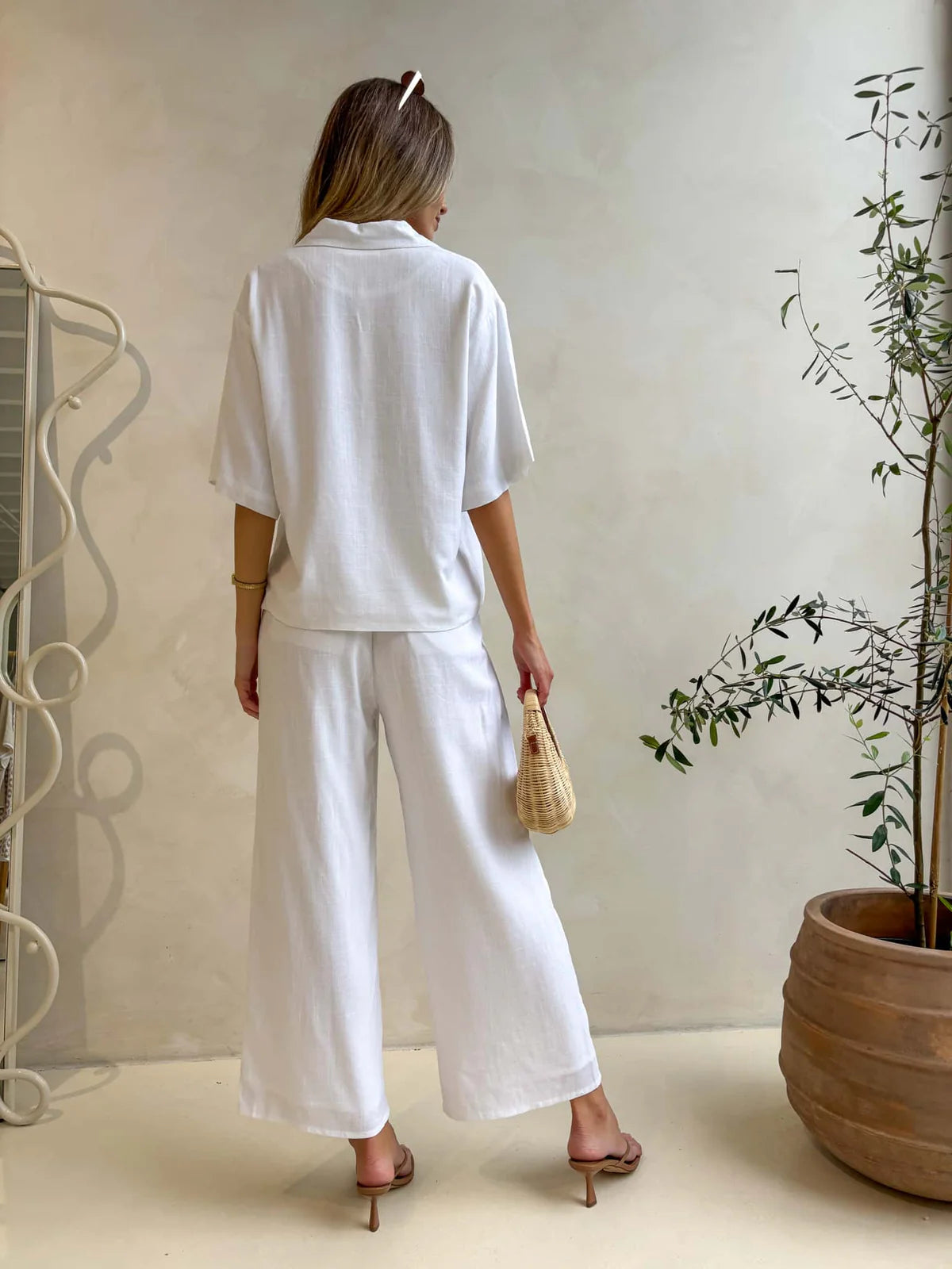 Alani Pant - White