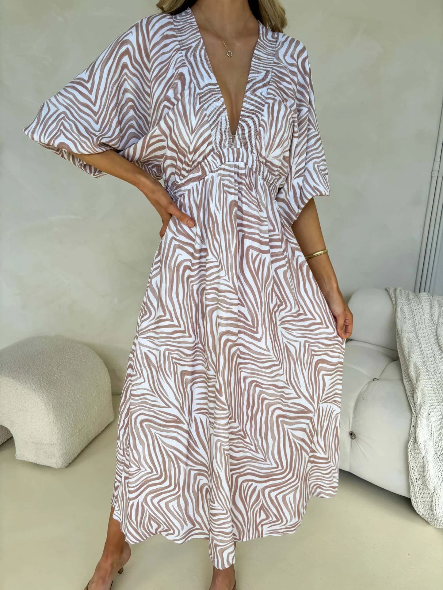 Camille Maxi Dress – Zahara Print