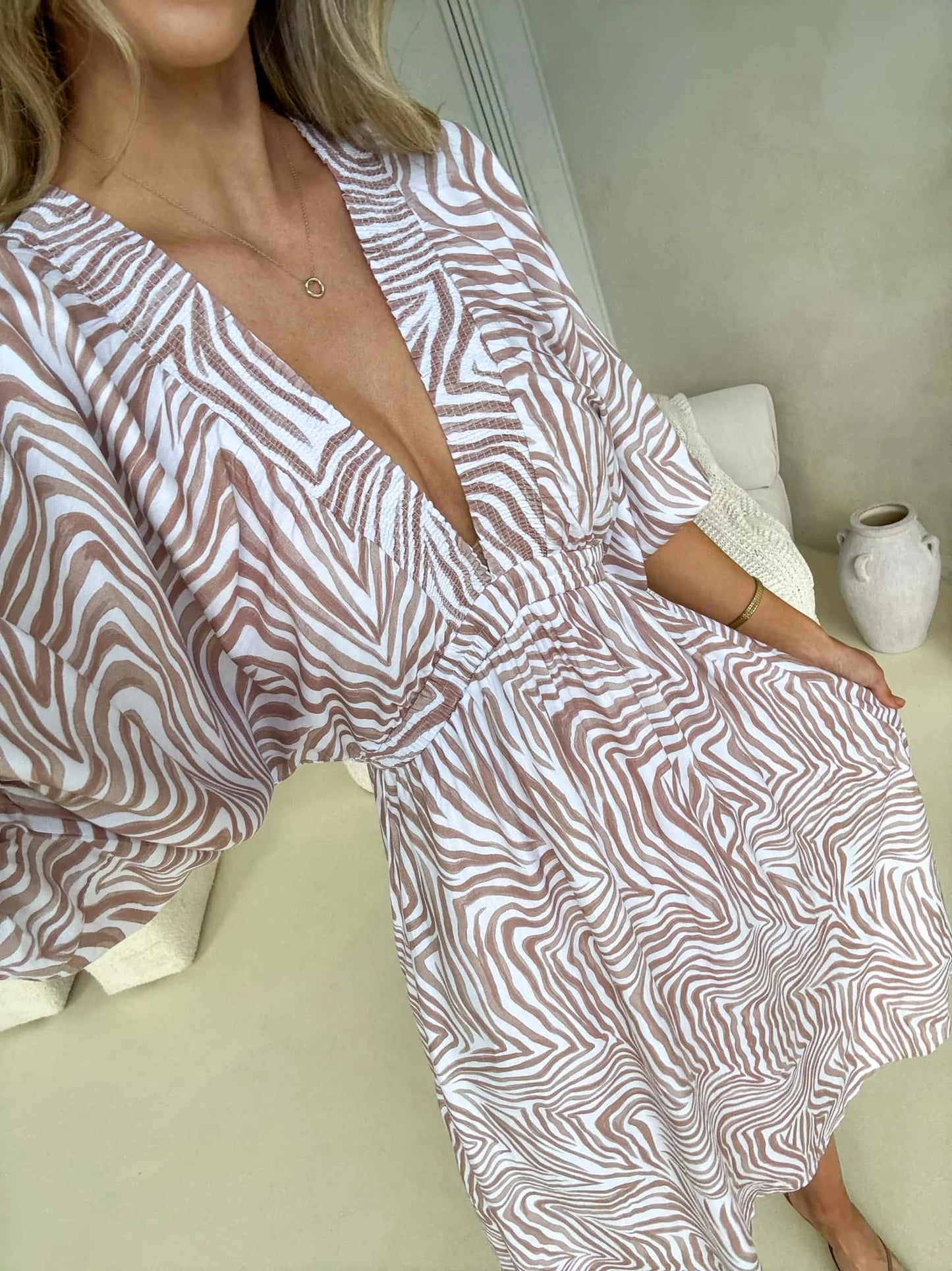 Camille Maxi Dress – Zahara Print