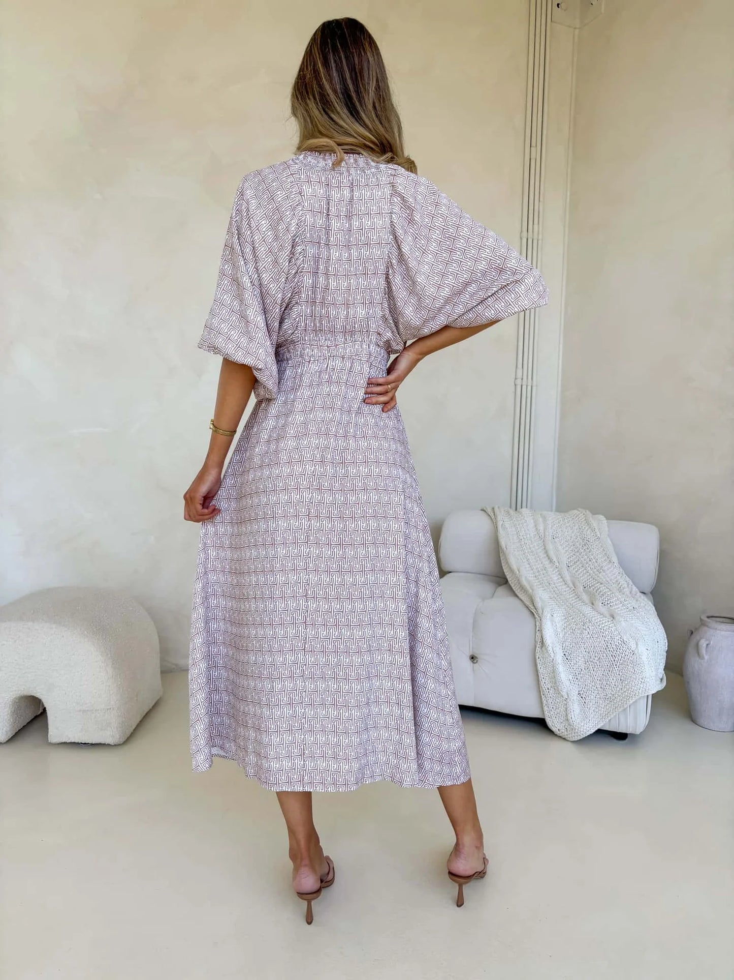 Camille Maxi Dress - Atlas Print