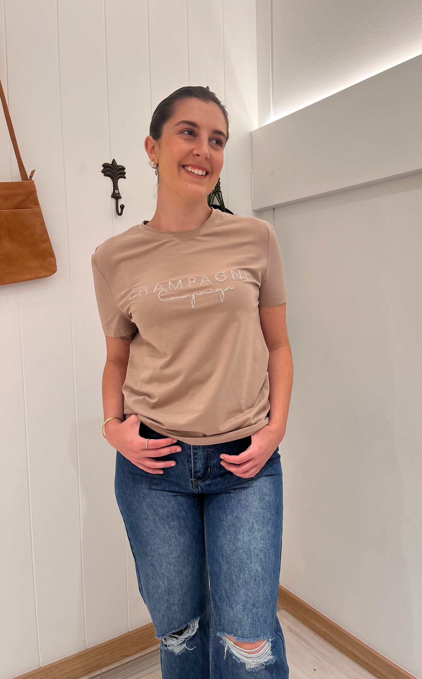 CC Tee - Mocha