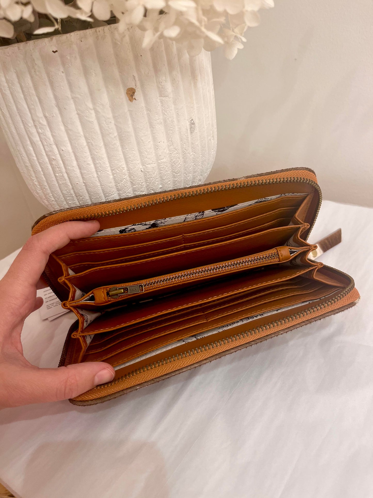 Moo Wallet Light Brown