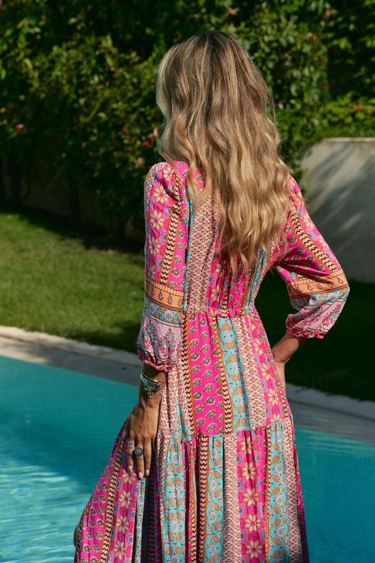 Tessa Maxi Dress - Cedella Print