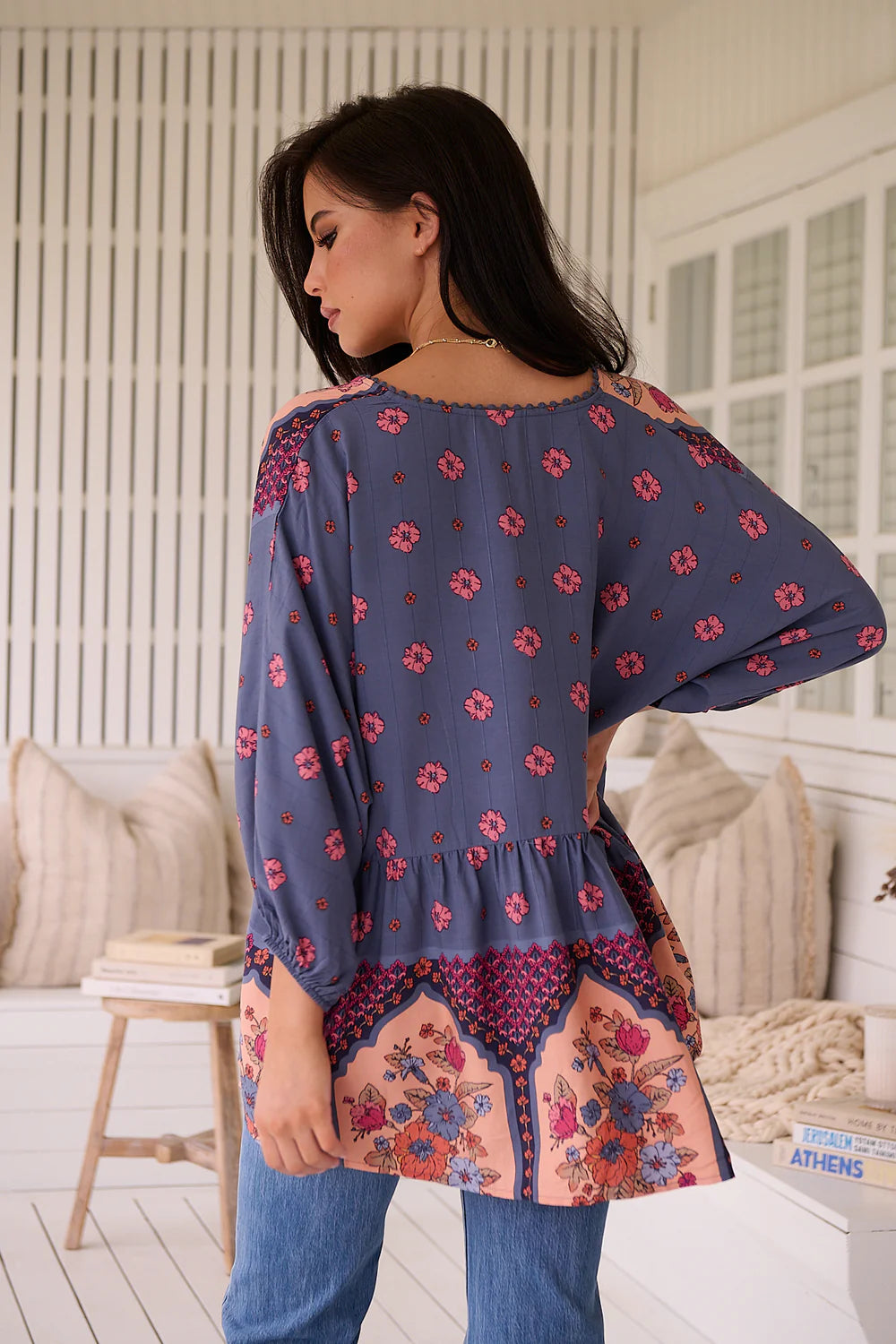 Chloe Top - Laney Print