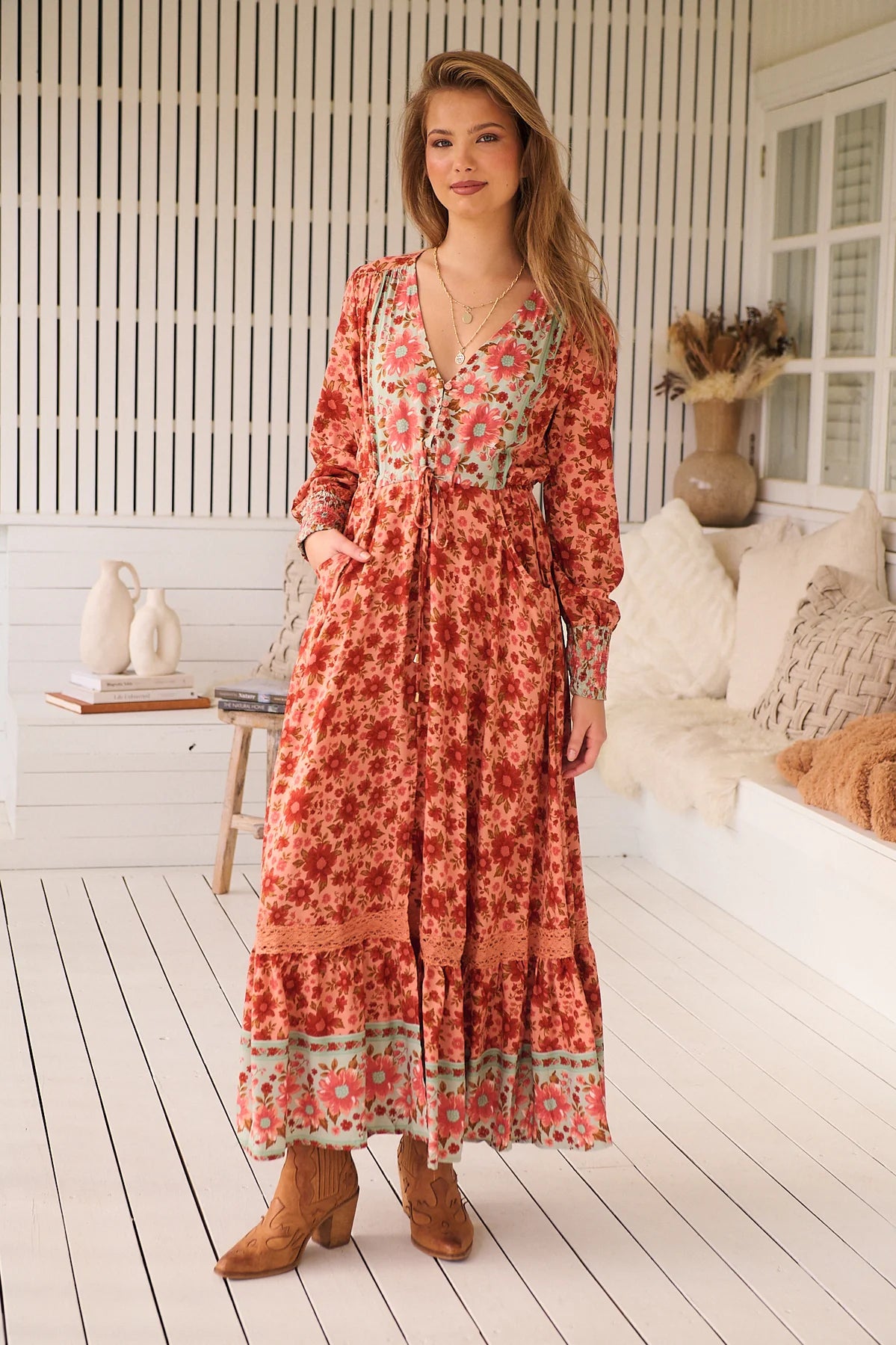 Arlo Maxi Dress - Lillianna Print