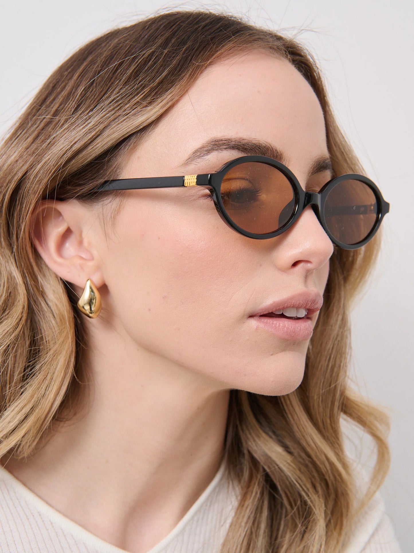 Anni Drop 18K Gold Plated Earrings