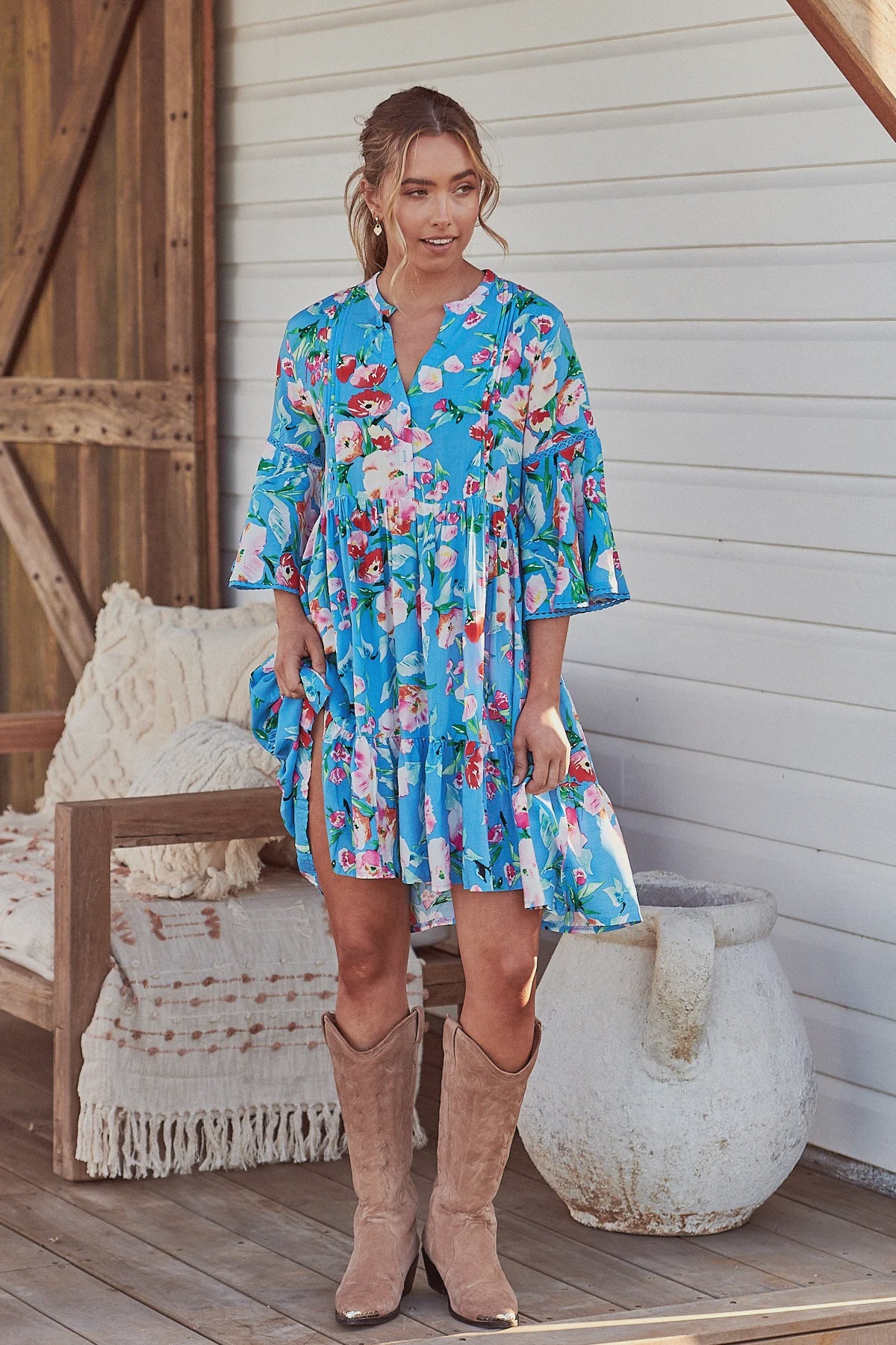 Betty Dress - Imagination Print