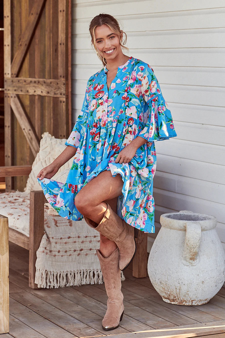 Betty Dress - Imagination Print
