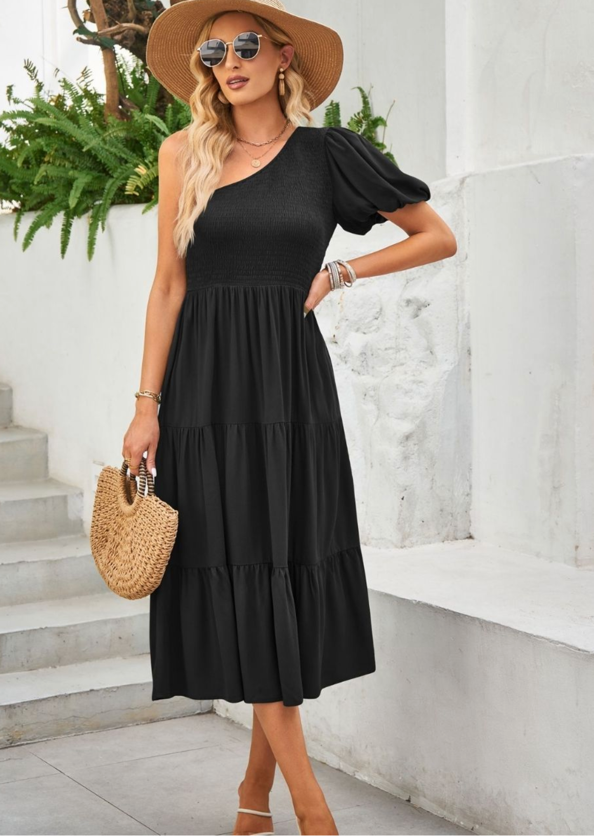 Basic Black Maxi Dress
