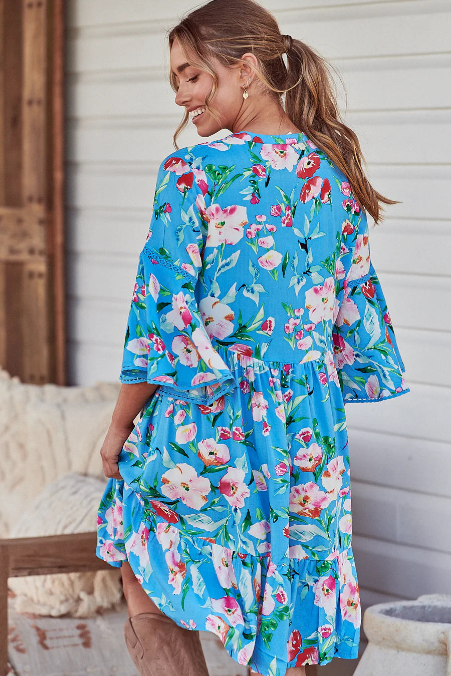 Betty Dress - Imagination Print