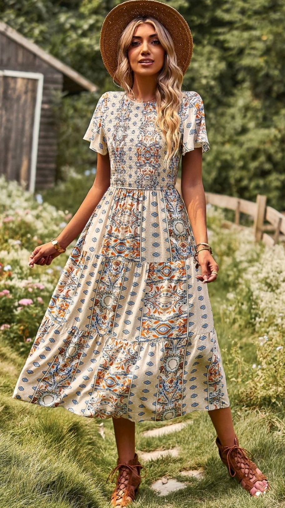 Beautiful Boho Maxi Dress
