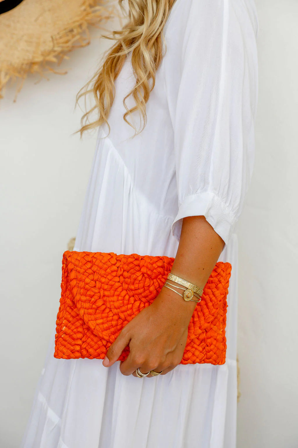 Woven Boho Chic Clutch
