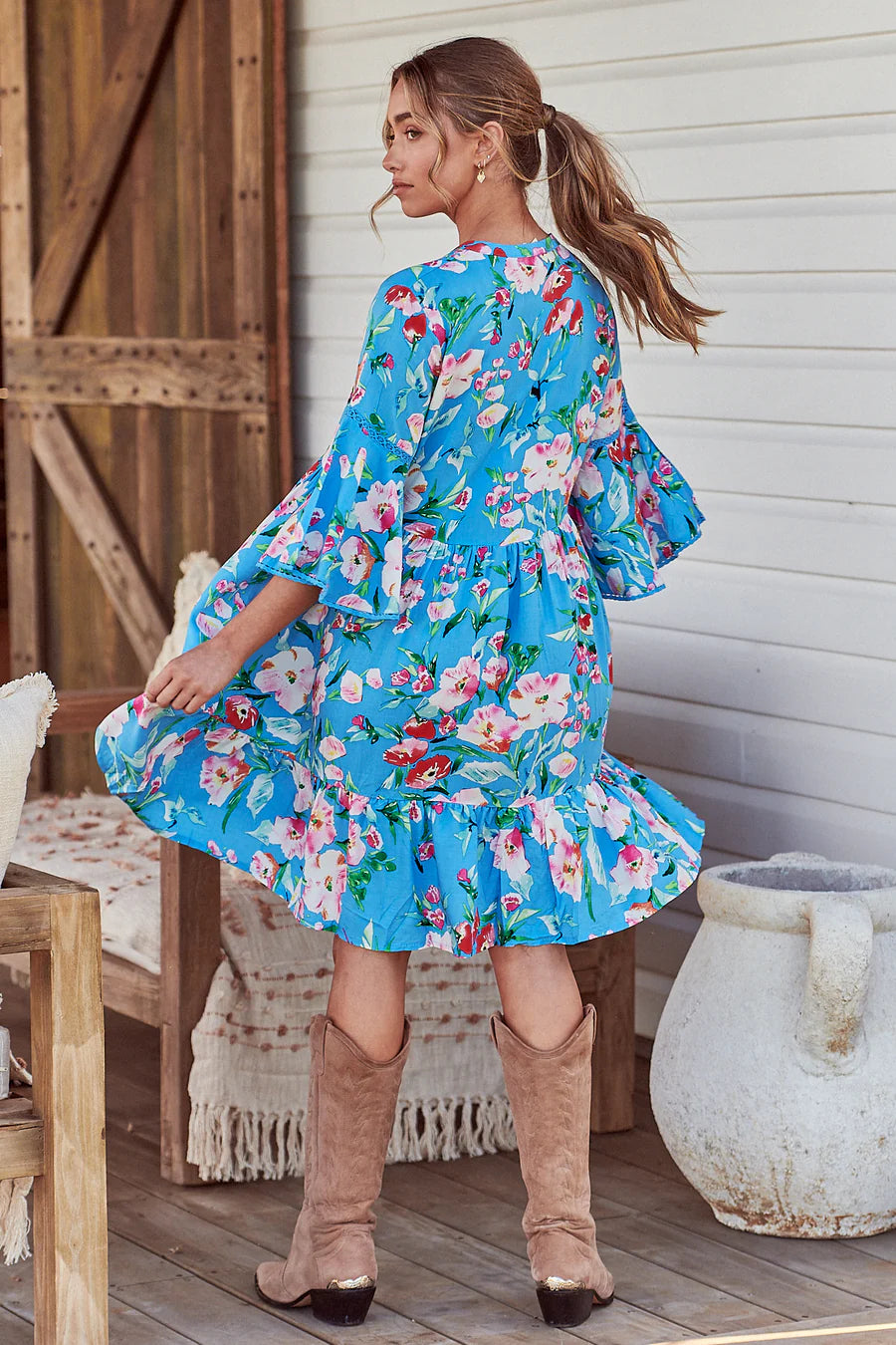 Betty Dress - Imagination Print