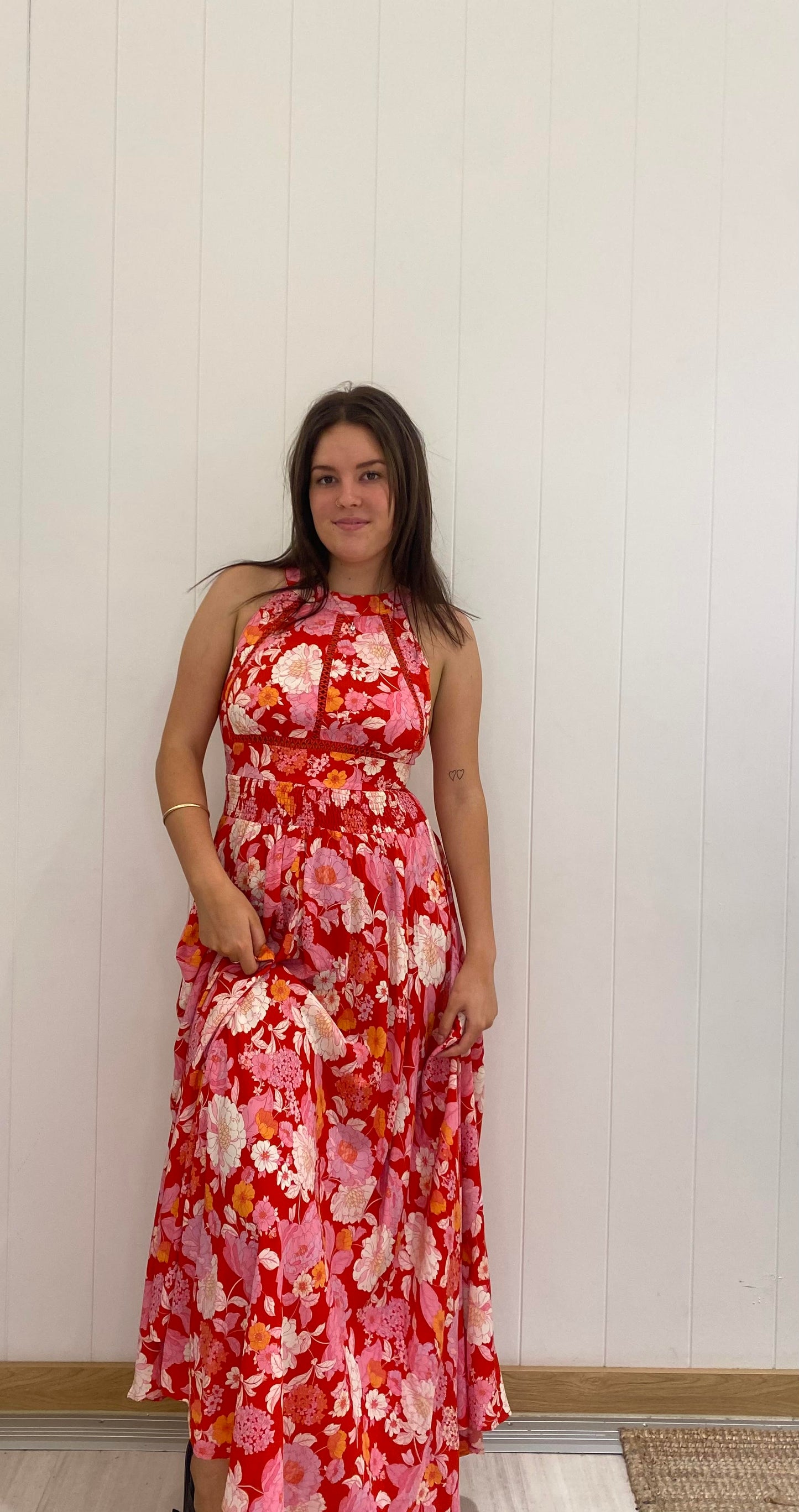Pink Delight Maxi Dress