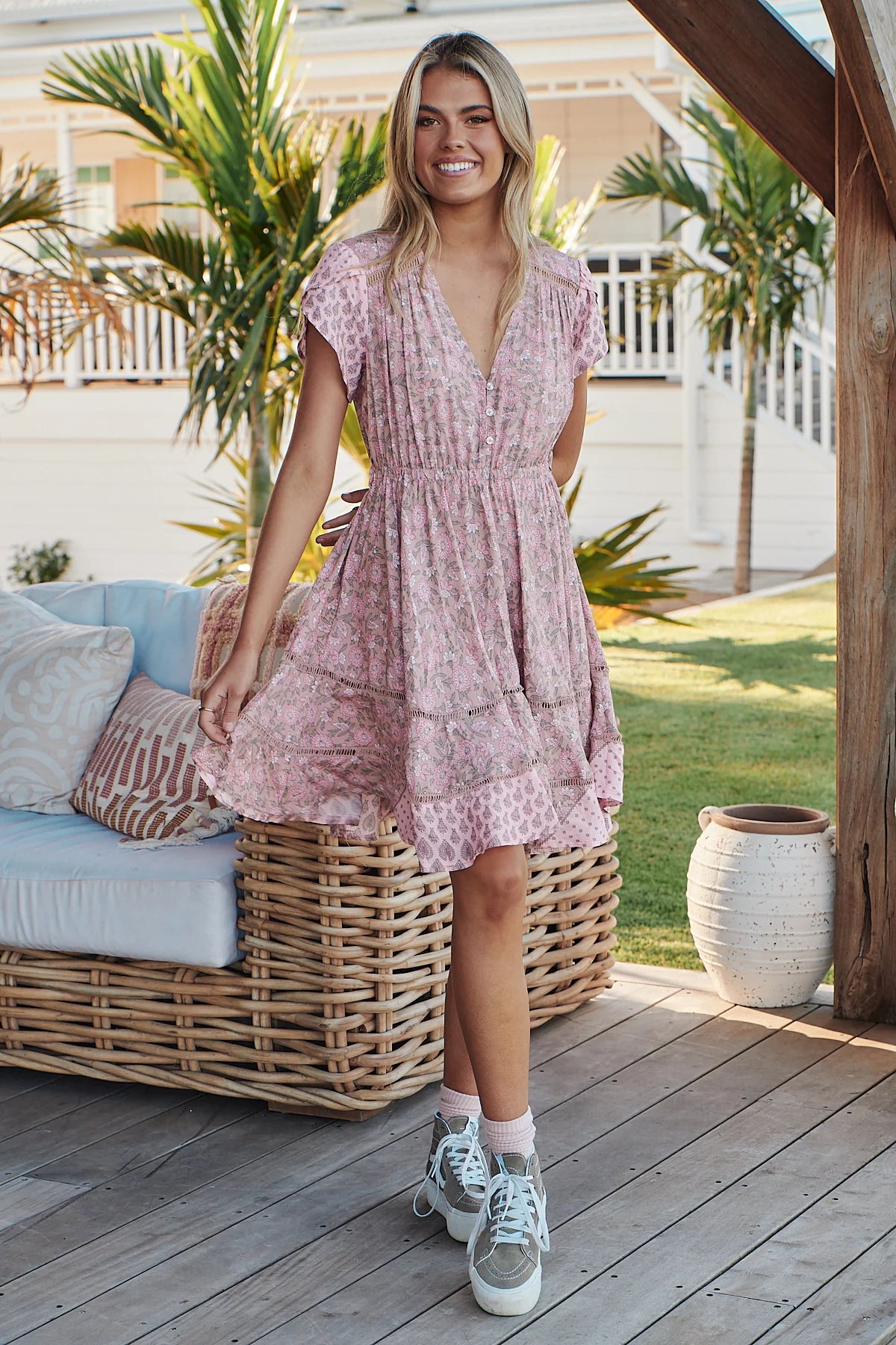 Montana Dress - Rosabella Print