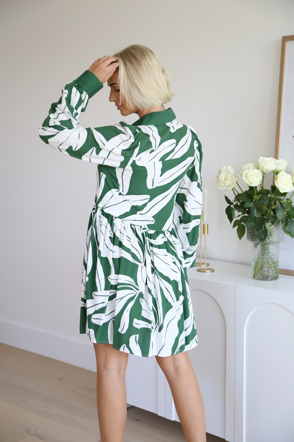 Jessie Shirt Dress - Native Print