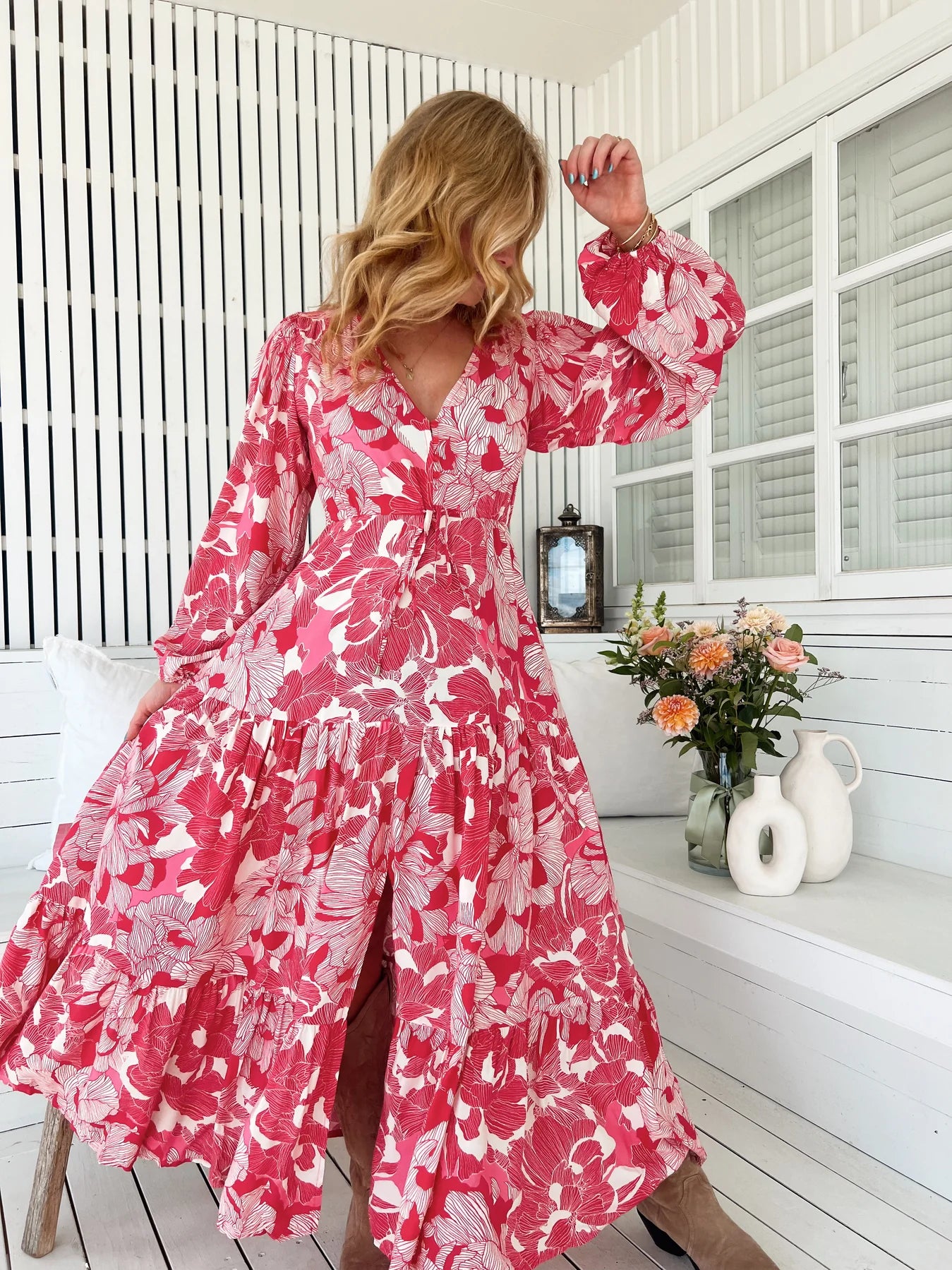 Teresa Maxi Dress - Soulina Print