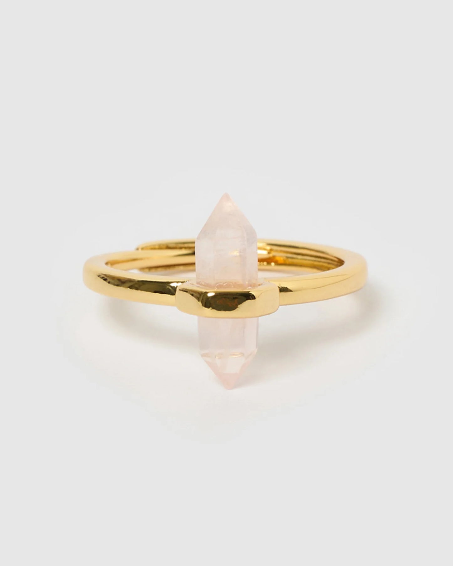 Amy Ring - Rose Quartz