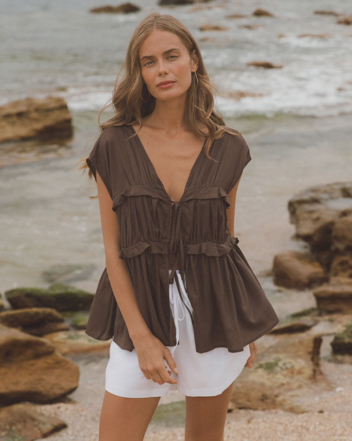 Bella Top - Chocolate