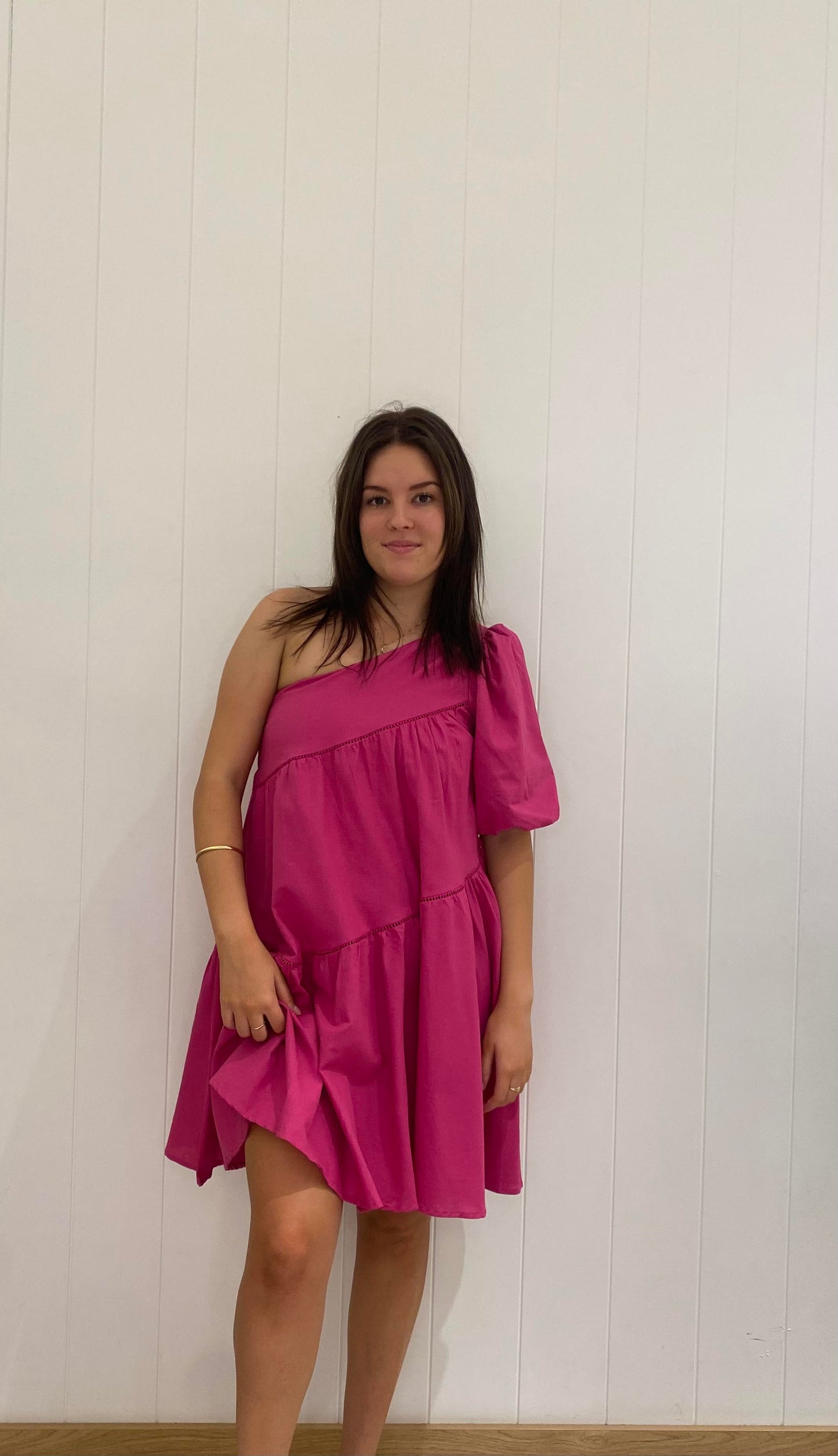 Zinna Mini Dress Pink