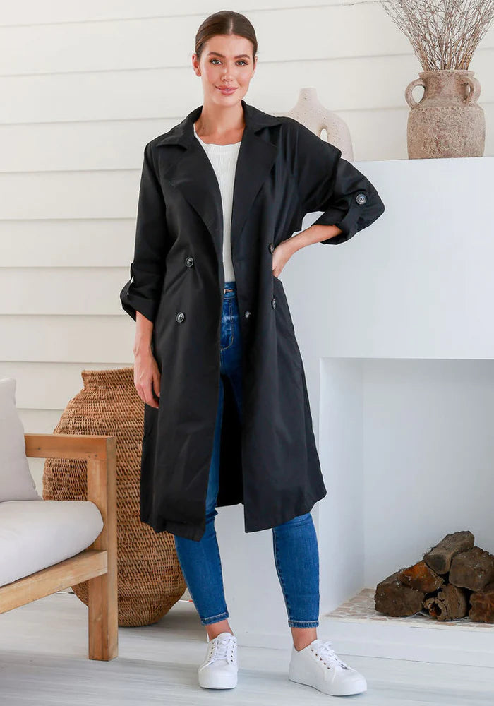 Trench Coat - Black