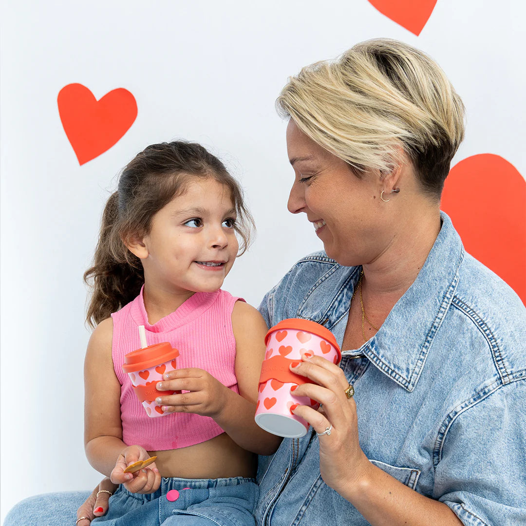 Babychino Cup 4oz - Hearts