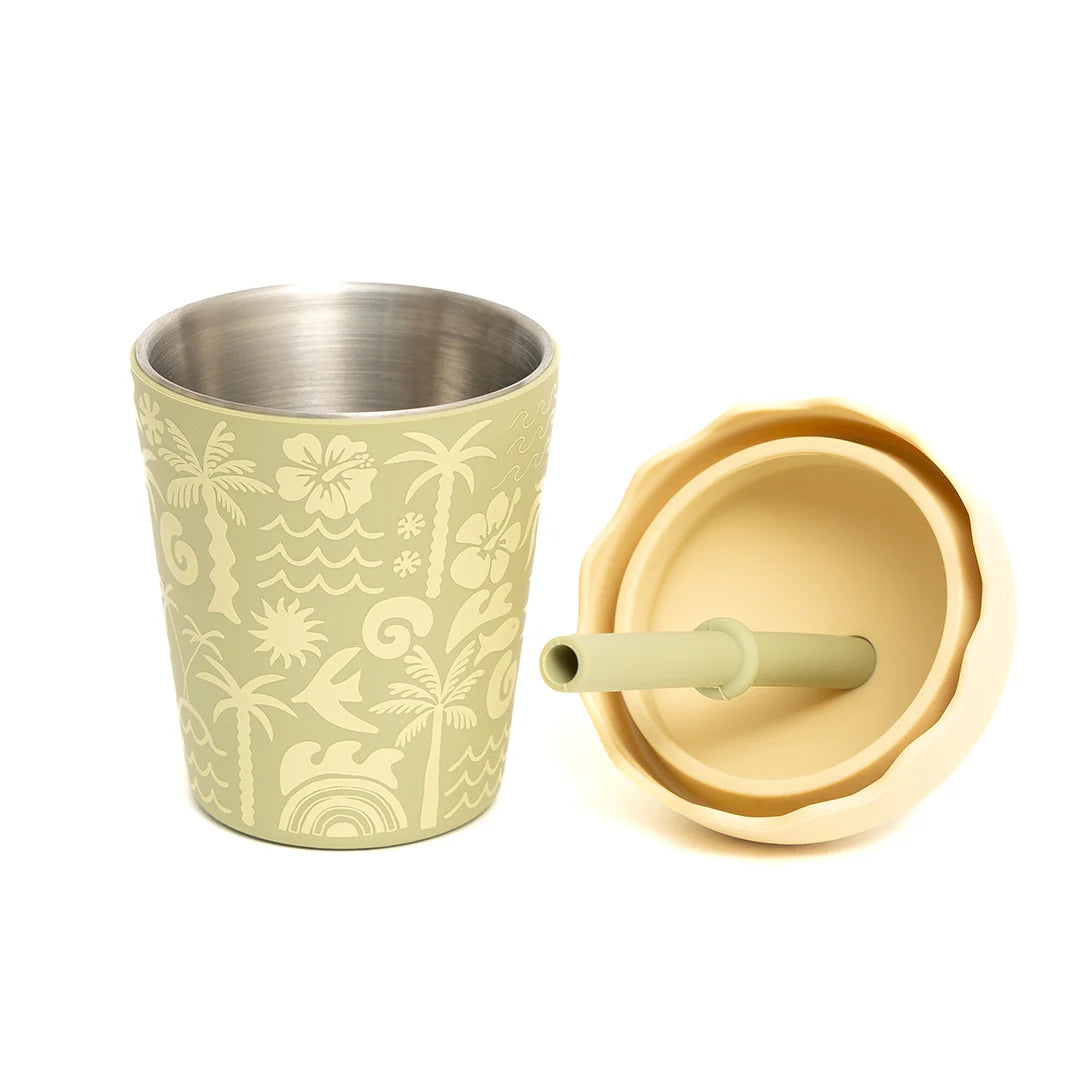 Smoothie Cup & Straw 200ml - Moana