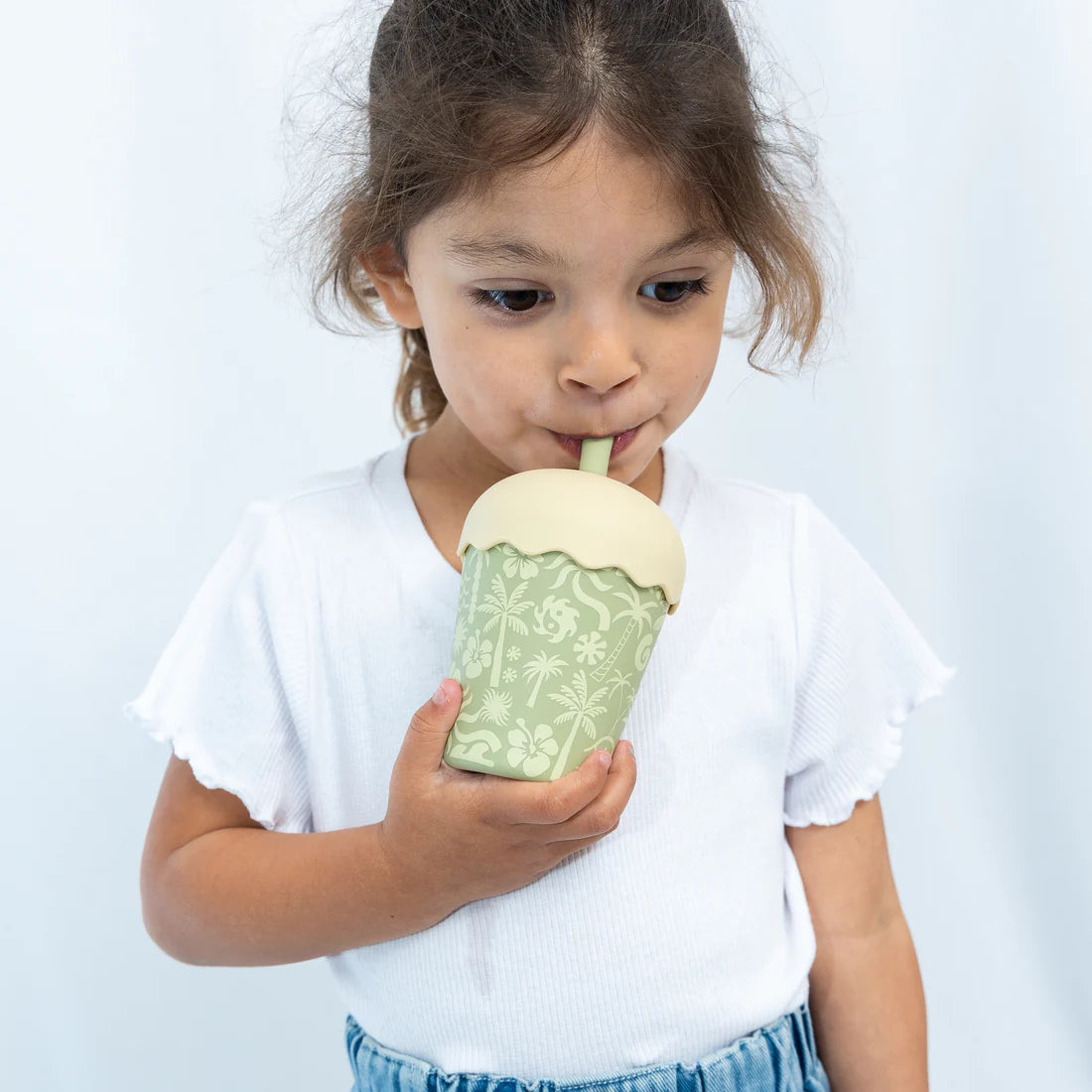 Smoothie Cup & Straw 200ml - Moana