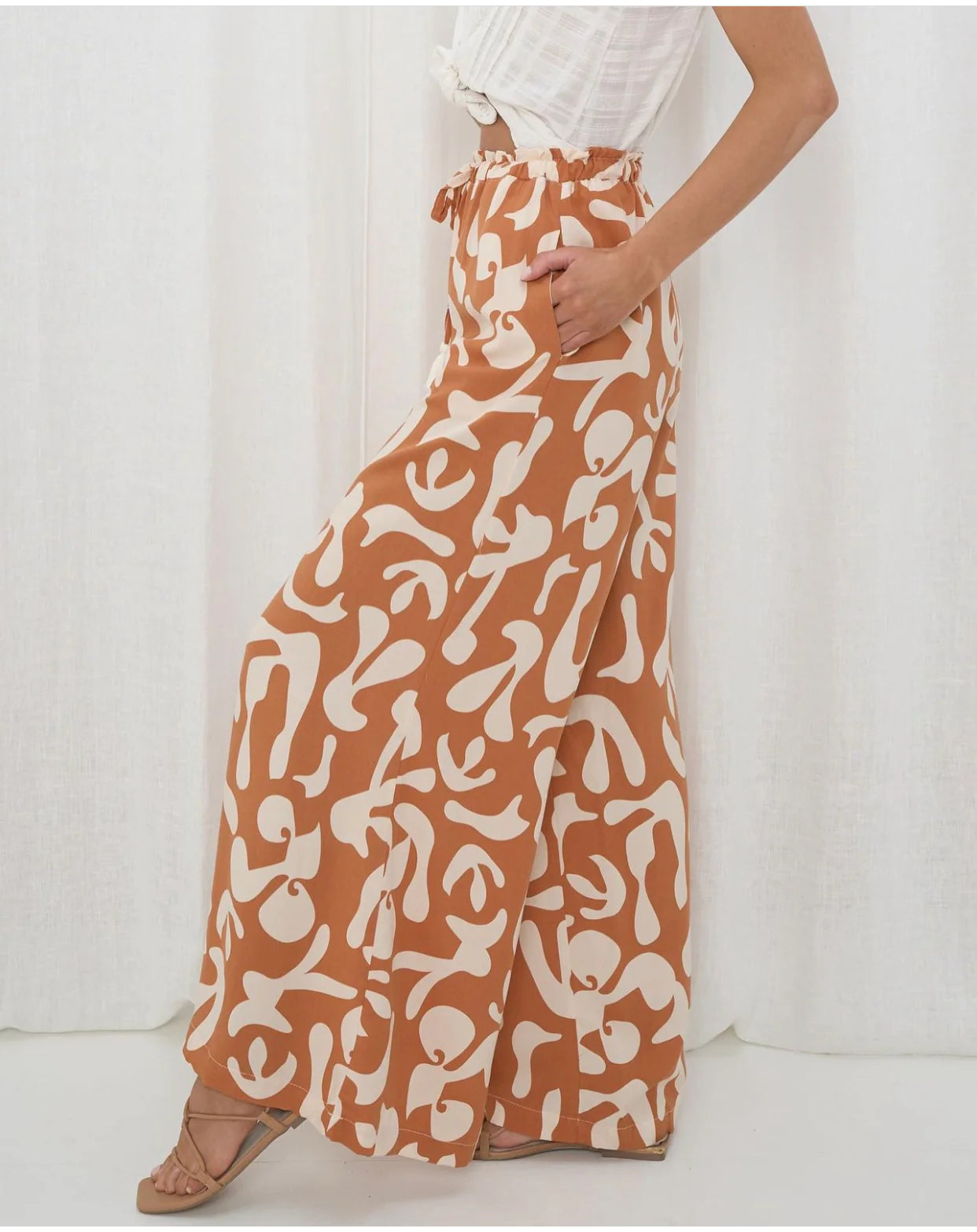 Moana Pant - Brown